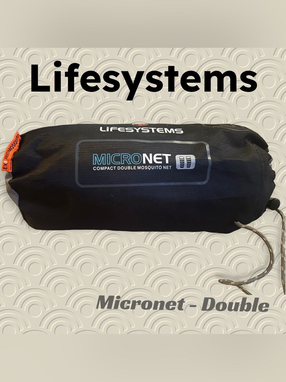 ⬇️🇬🇧👍GUC LIFESYSTEMS | Practical compact MicroNet double mosquito net ❗️read*